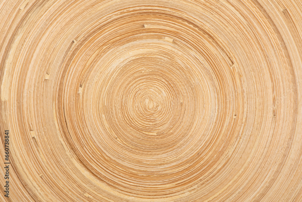 The abstract circular wooden bamboo texture background. The abstract circular wooden bamboo texture background.