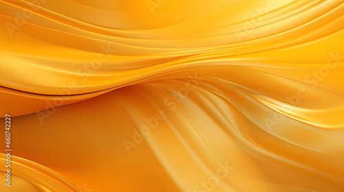 Abstract background in golden yellow color. High quality image for wallpaper and stretch ceiling decoration. 