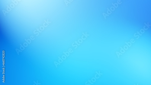 Fototapeta Naklejka Na Ścianę i Meble -  青色の背景に光。グラデーション背景。（横長）