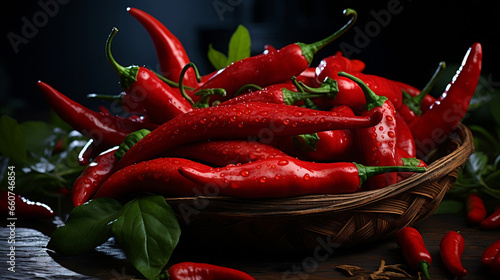 Red Hot Chili, Pepper, Food, Vegetable