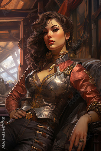 Guardian of the Gears: Mysterious Voyager in a Steampunk Odyssey