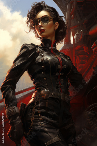 Guardian of the Gears: Mysterious Voyager in a Steampunk Odyssey