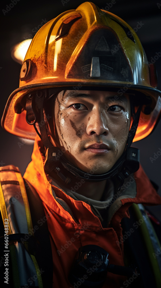 Firefighter Portrait Firefighter Portrait
