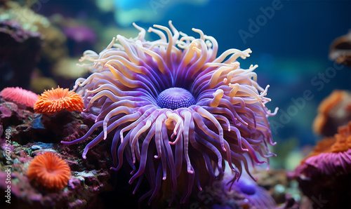 A mesmerizing close-up of a sea anemone © Debi Kurnia Putra