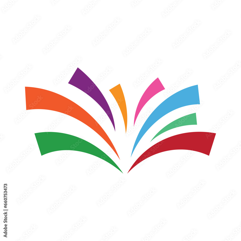 Firework logo vector icon Firework logo vector icon