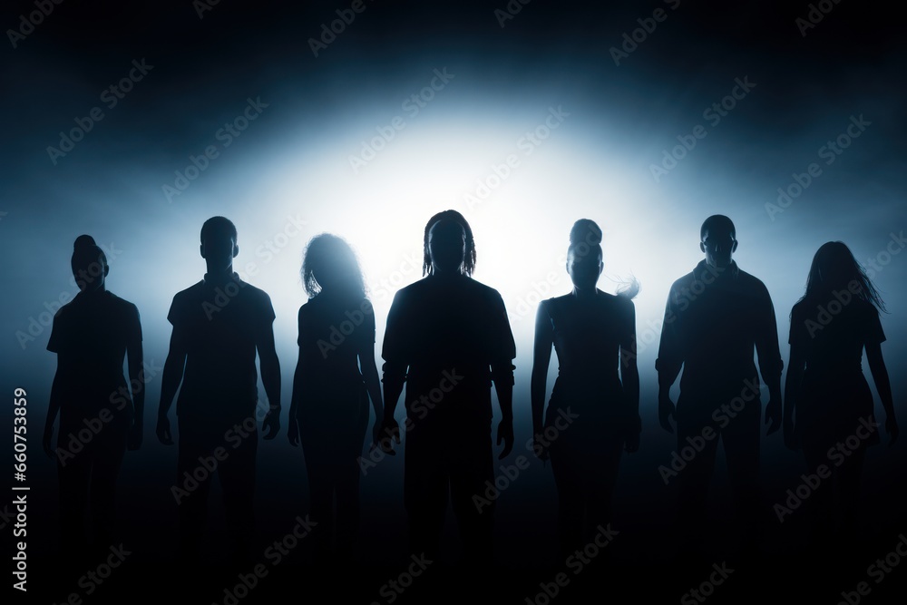 silhouettes of people, silhouette of business people, crowd silhouettes of people, silhouette of business people, crowd