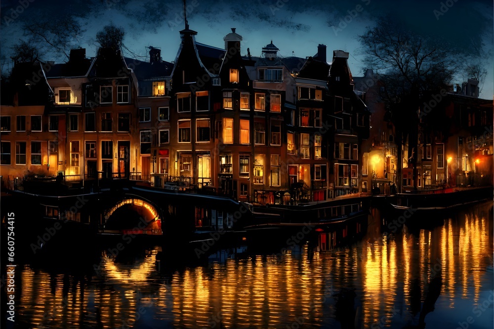 Amsterdams canals nightlife engrossing 