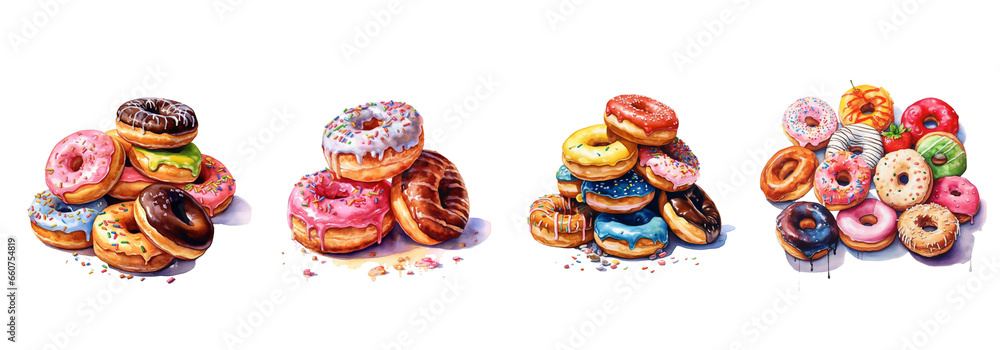 watercolor dessert food bakery cupcake bread cake cute watercolor dessert food bakery cupcake bread cake cute