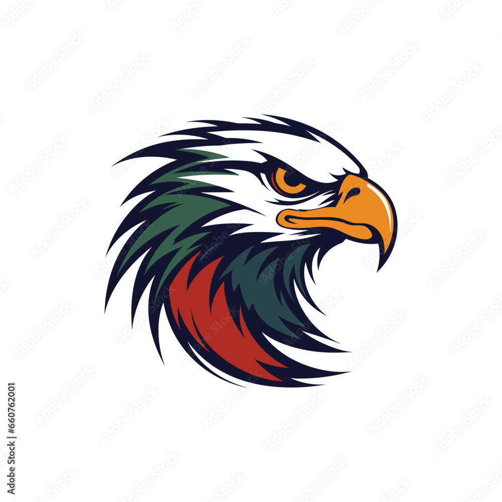 Obraz premium Eagle logo design template