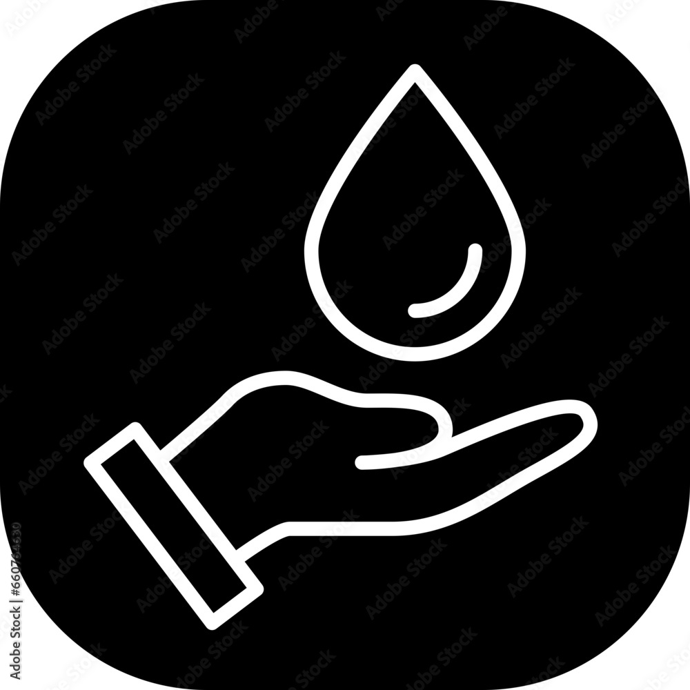 Water saving green city icon with black filled line outline style. save, nature, ecology, water, earth, drop, world. Vector Illustration Water saving green city icon with black filled line outline style. save, nature, ecology, water, earth, drop, world. Vector Illustration