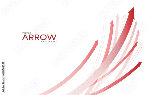 矢印の背景　ベクター素材