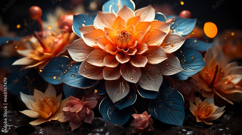 Floral Mandala Art Artistic Symmetry Blossom Patterns ,Desktop Wallpaper Backgrounds, Background Hd For Designer