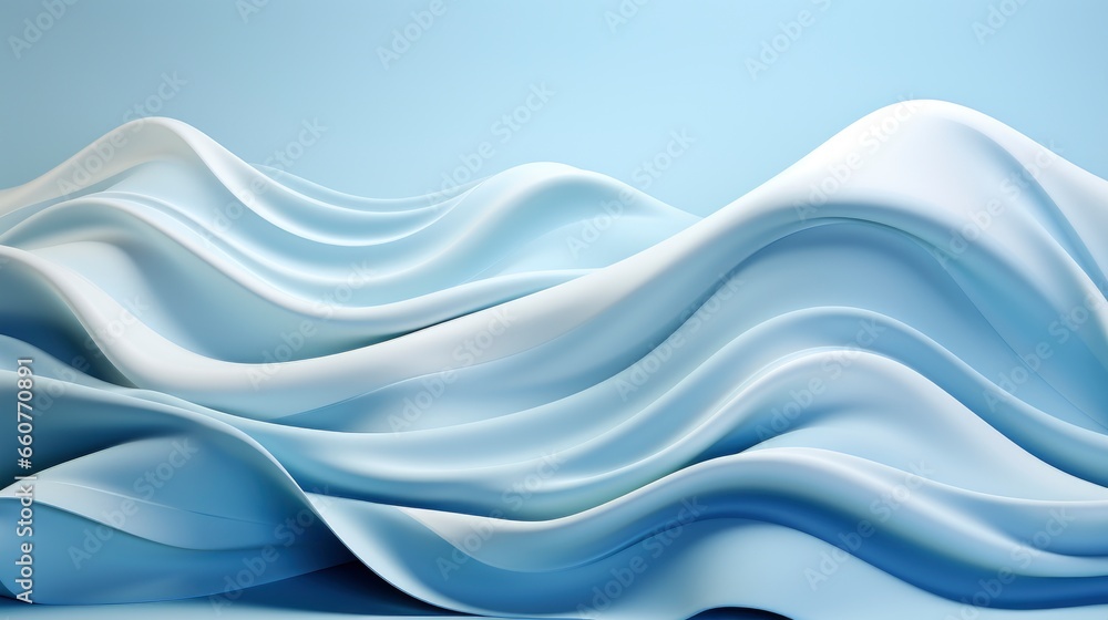 Fototapeta premium Copy Space Wavy White Background ,Desktop Wallpaper Backgrounds, Background Hd For Designer