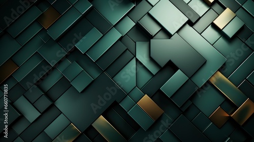 Cool Green Geometric Pattern Background ,Desktop Wallpaper Backgrounds, Background Hd For Designer