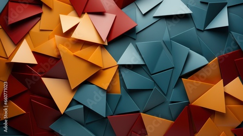 Flat Geometric Shapes Background ,Desktop Wallpaper Backgrounds, Background Hd For Designer