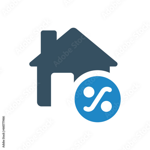interest rate icon vector illustration
