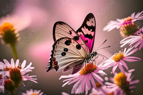 butterfly on flower © Asad