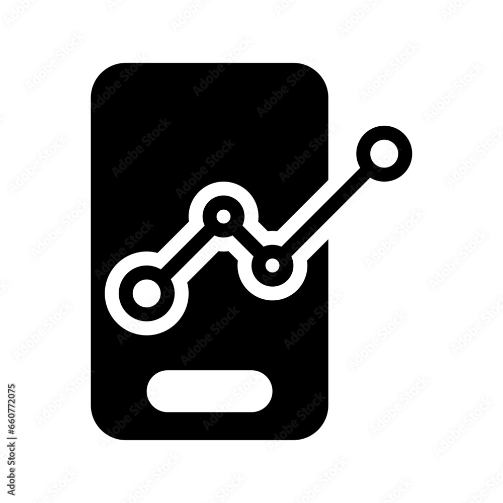 mobile icon, glyph icon style mobile icon, glyph icon style