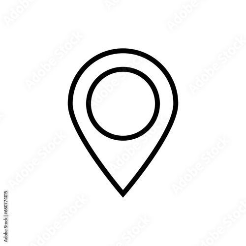 map pointer with pin