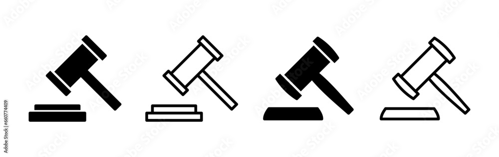 Gavel icon vector. judge gavel icon. auction hammer Gavel icon vector. judge gavel icon. auction hammer