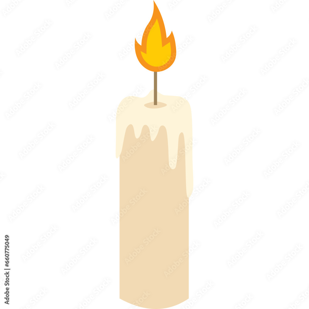 Flat Candle Flat Candle
