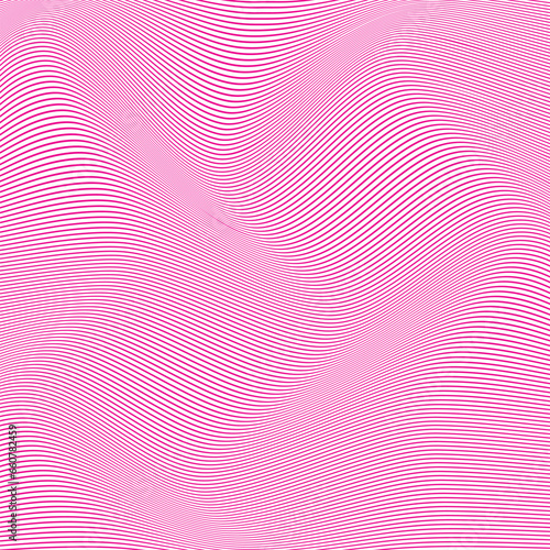 abstract seamless pink vertical wave line pattern.
