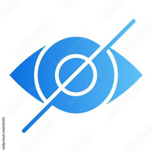 hidden gradient icon