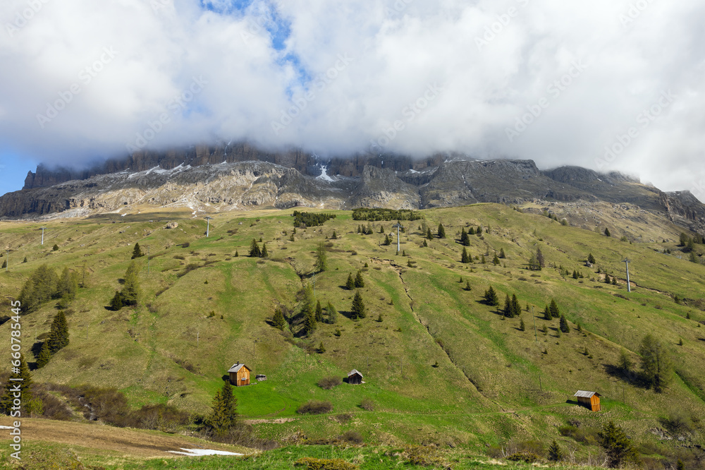 Fototapeta premium beautiful landscape in the Dolomites