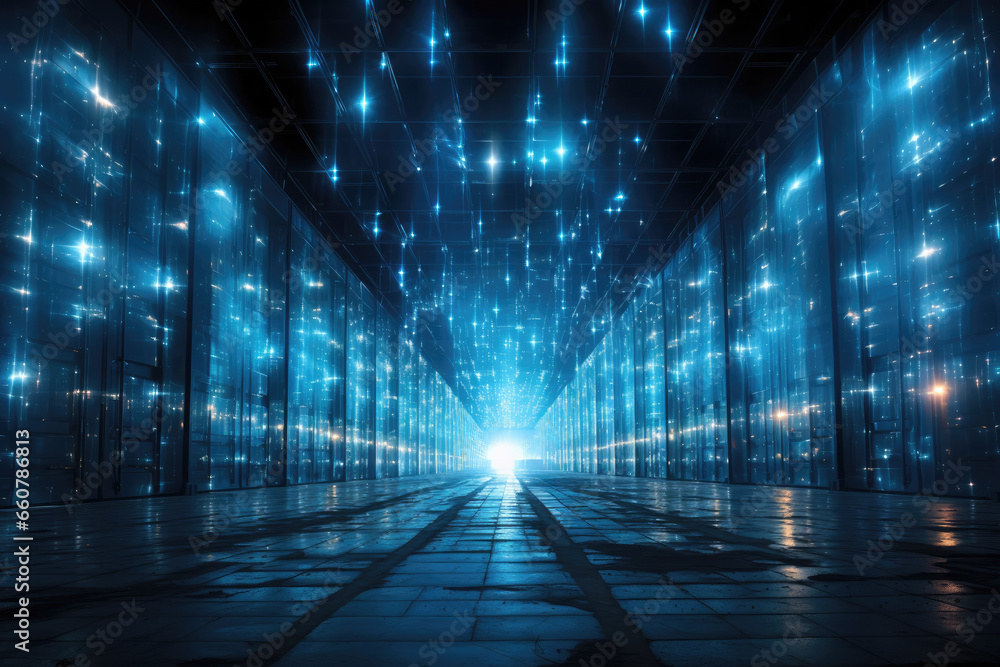 Cloud computing transfer big data on internet. futuristic digital technology .Generative AI Cloud computing transfer big data on internet. futuristic digital technology .Generative AI