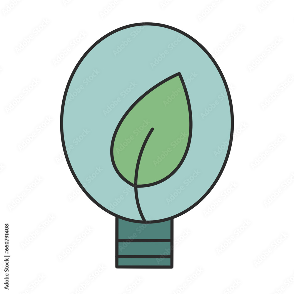 Eco Friendly Green Earth Light Bulb
