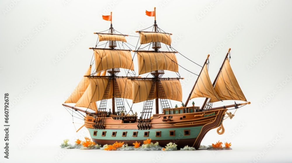 Colorful Mayflower history on white background, Cartoon Graphic Design, Background HD For Designer