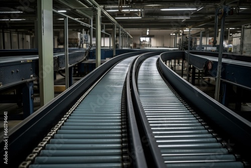 a factory conveyor belt. Generative AI