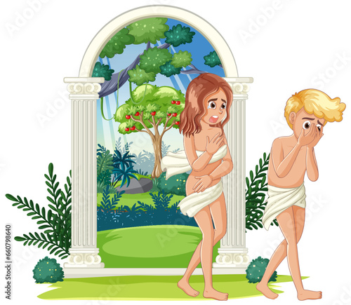 Shameful Banishment: Adam and Eve's Garden of Eden Story
