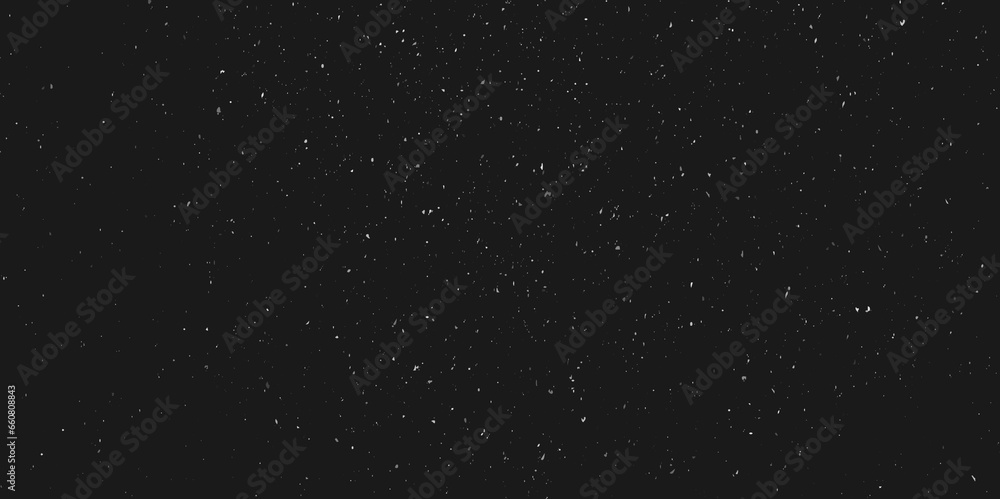 Star universe background illustration.  Abstract snowflake background. Fall of snow