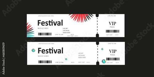 ticket templates for party