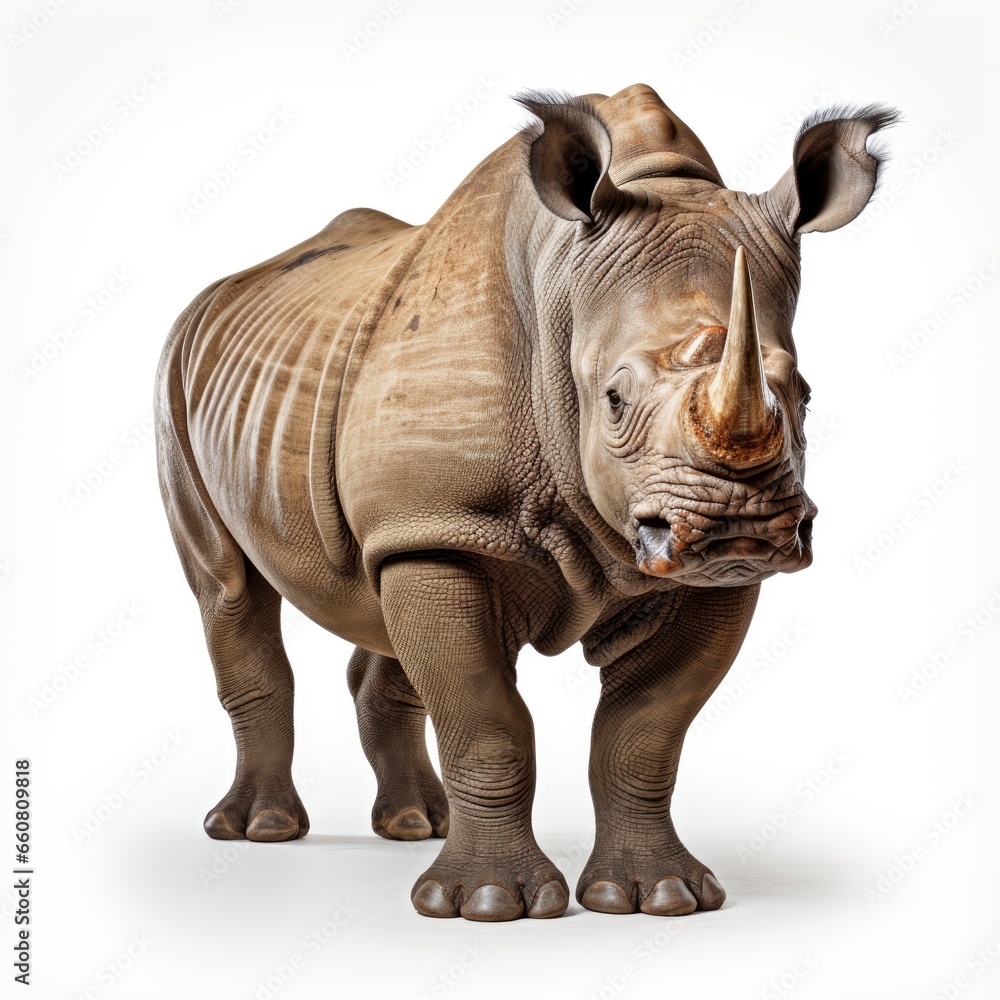 Fototapeta premium Full view Rhinoceros beetleon a completely white back 40bc7a, wallpaper pictures, Background HD