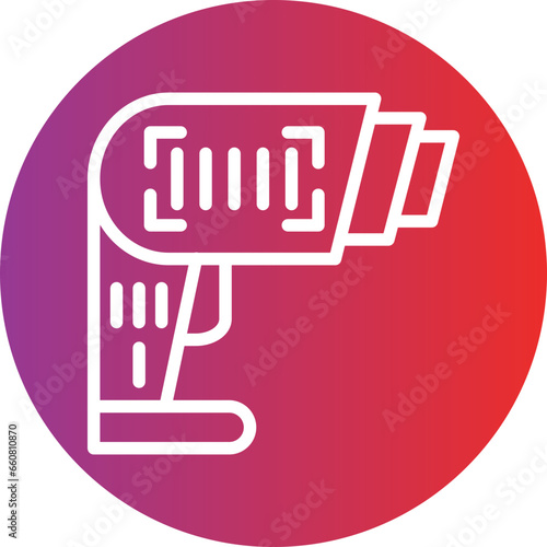 Vector Design Barcode Scanner Icon Style