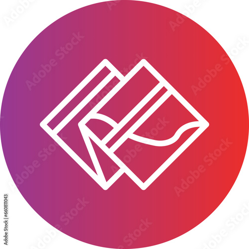 Vector Design Handkerchief Icon Style