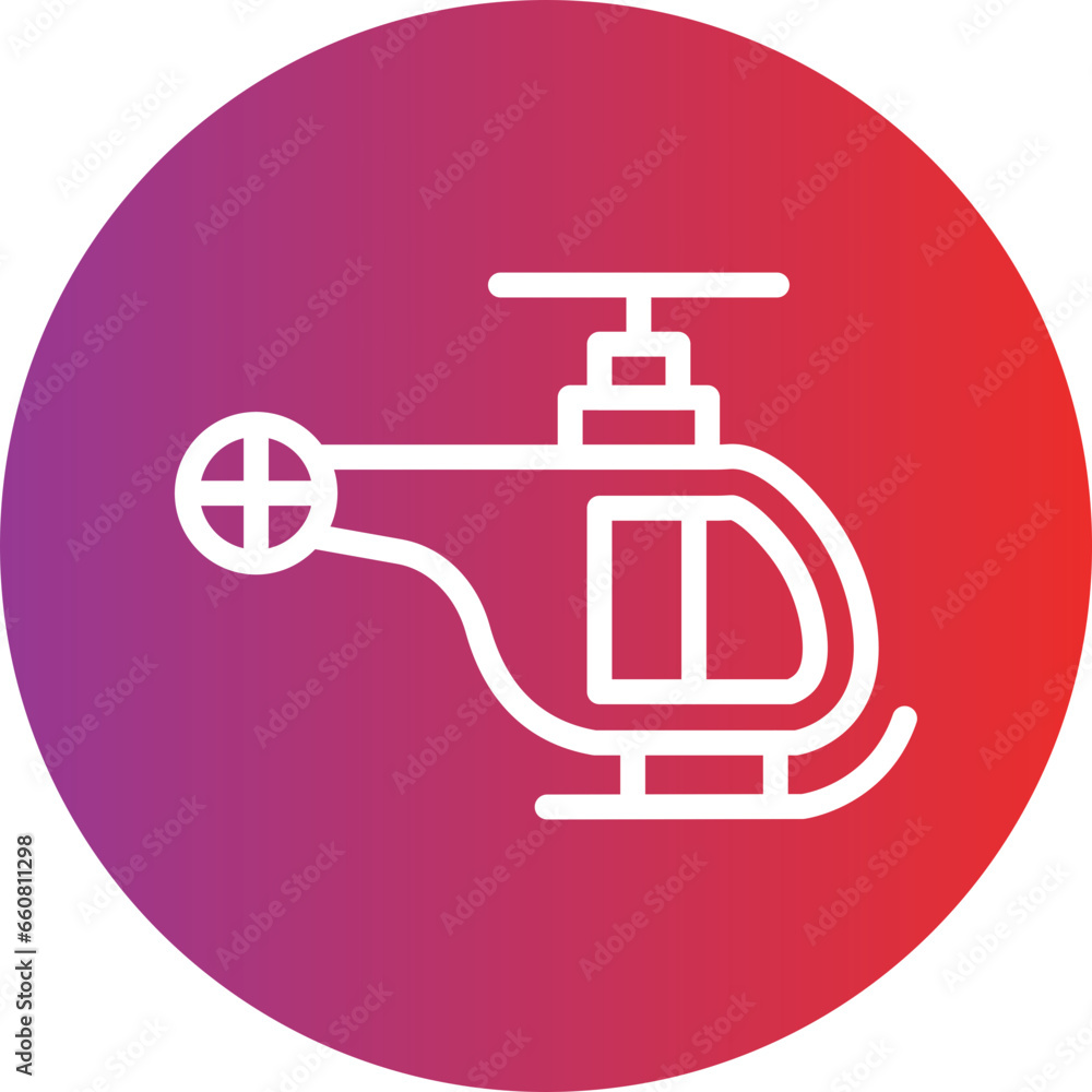 Vector Design Helicopter Icon Style Vector Design Helicopter Icon Style