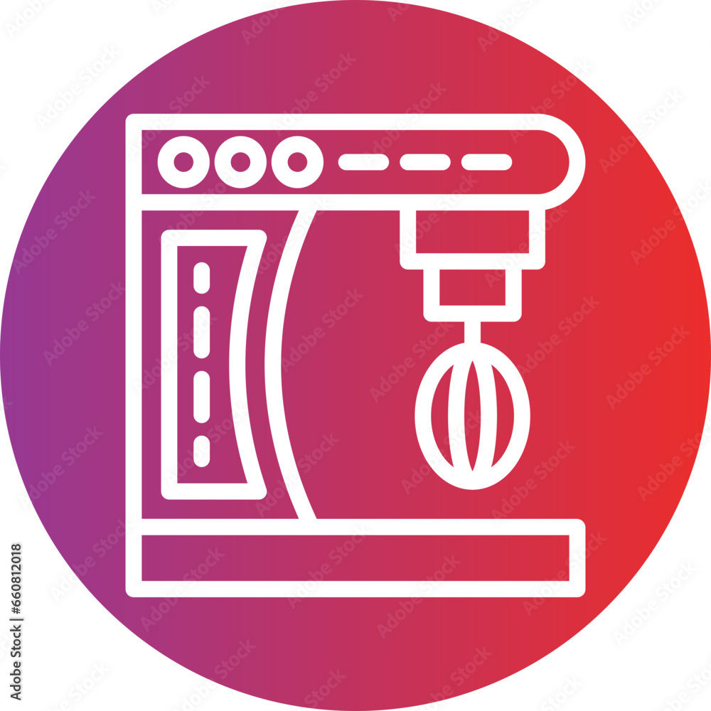Vector Design Mixer Icon Style Vector Design Mixer Icon Style
