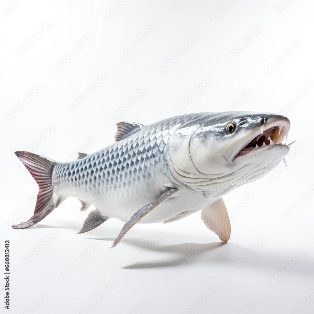 Karelian Bobtailon a completely white background, wallpaper pictures, Background HD