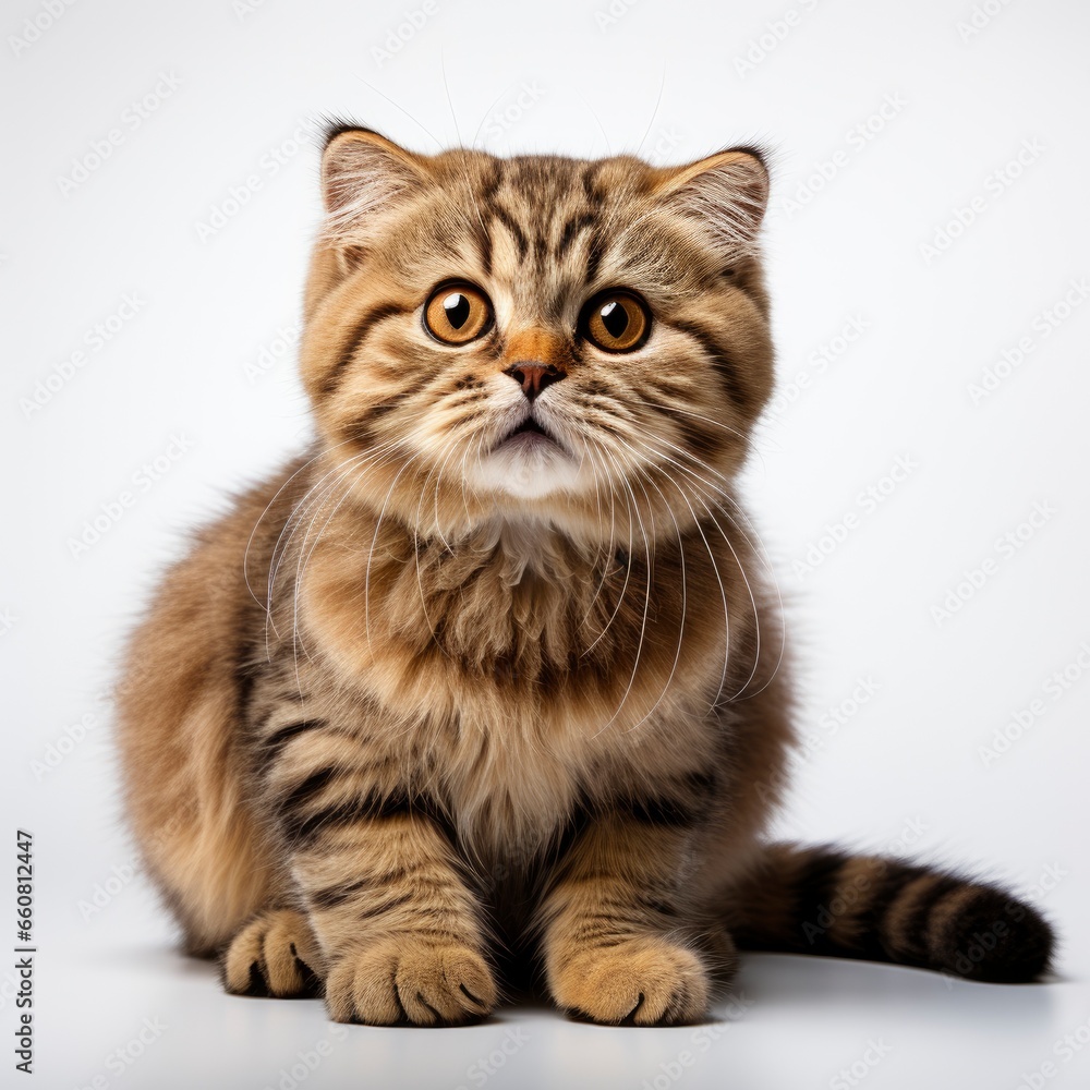 Obraz premium Scottish Fold Longhairon a completely , wallpaper pictures, Background HD