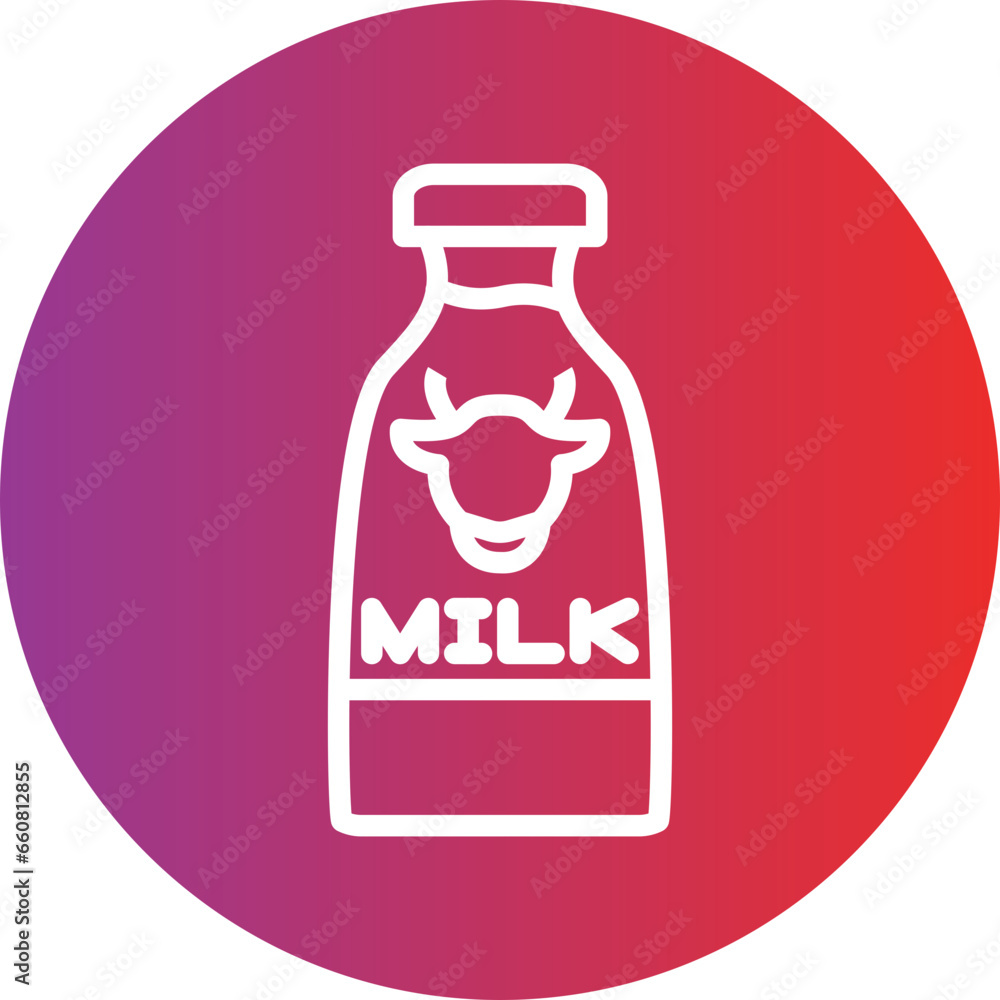 Vector Design Milk Bottle Icon Style Vector Design Milk Bottle Icon Style