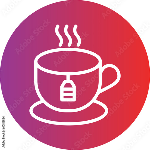 Vector Design Tea Icon Style