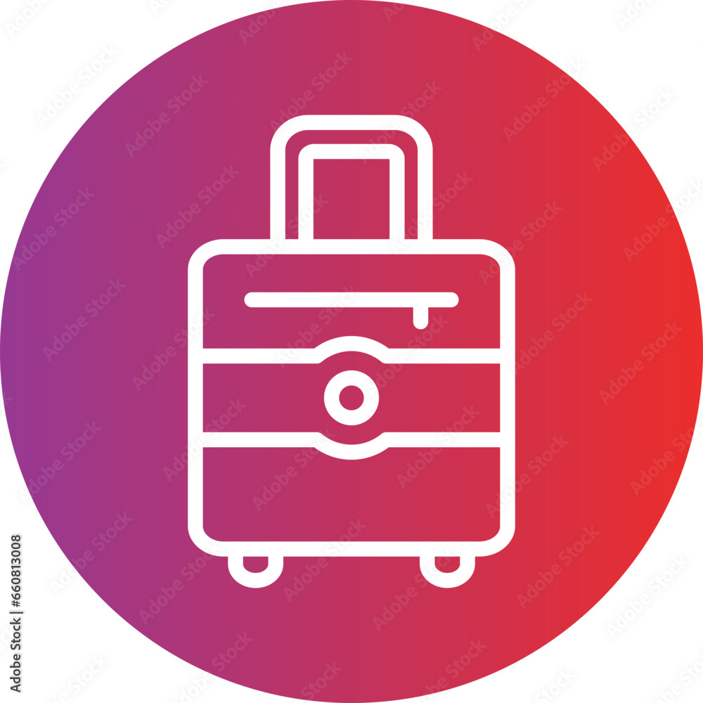 Vector Design Luggage Icon Style Vector Design Luggage Icon Style