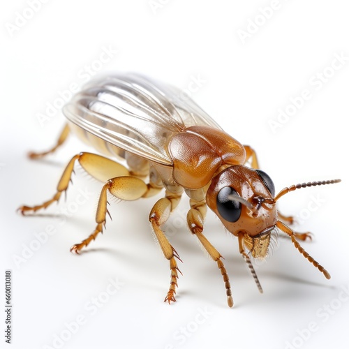 Full view Termiteon a completely white background, wallpaper pictures, Background HD