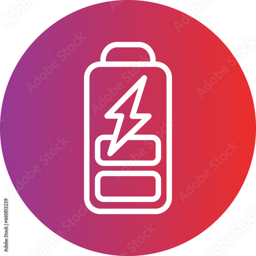 Vector Design Battery Icon Style
