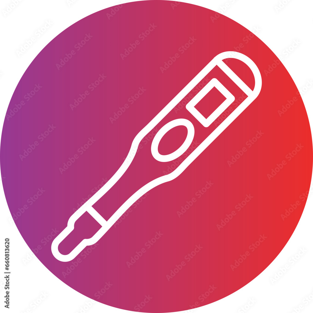 Vector Design Thermometer Icon Style Vector Design Thermometer Icon Style
