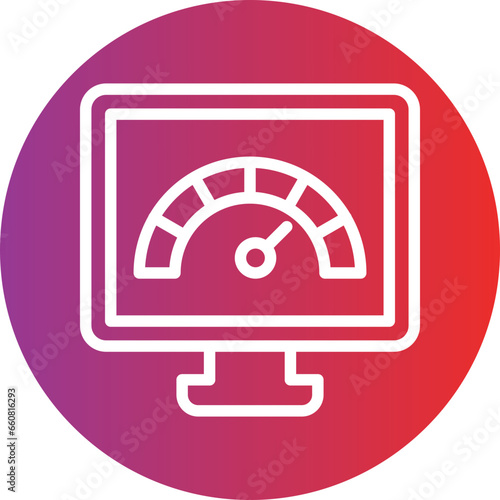 Vector Design Bandwidth Icon Style