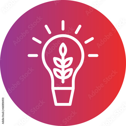 Vector Design Bioenergy Icon Style